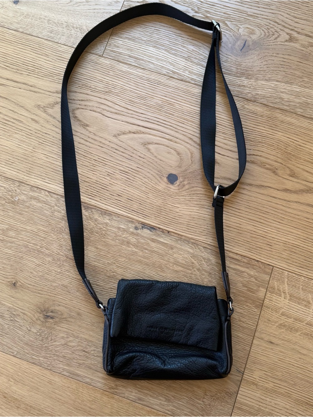 Aimee Kestenberg Black Leather Crossbody Bag
